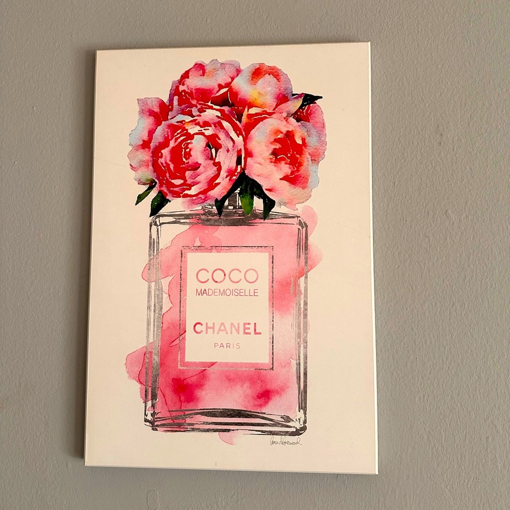 Coco Mademoiselle painting